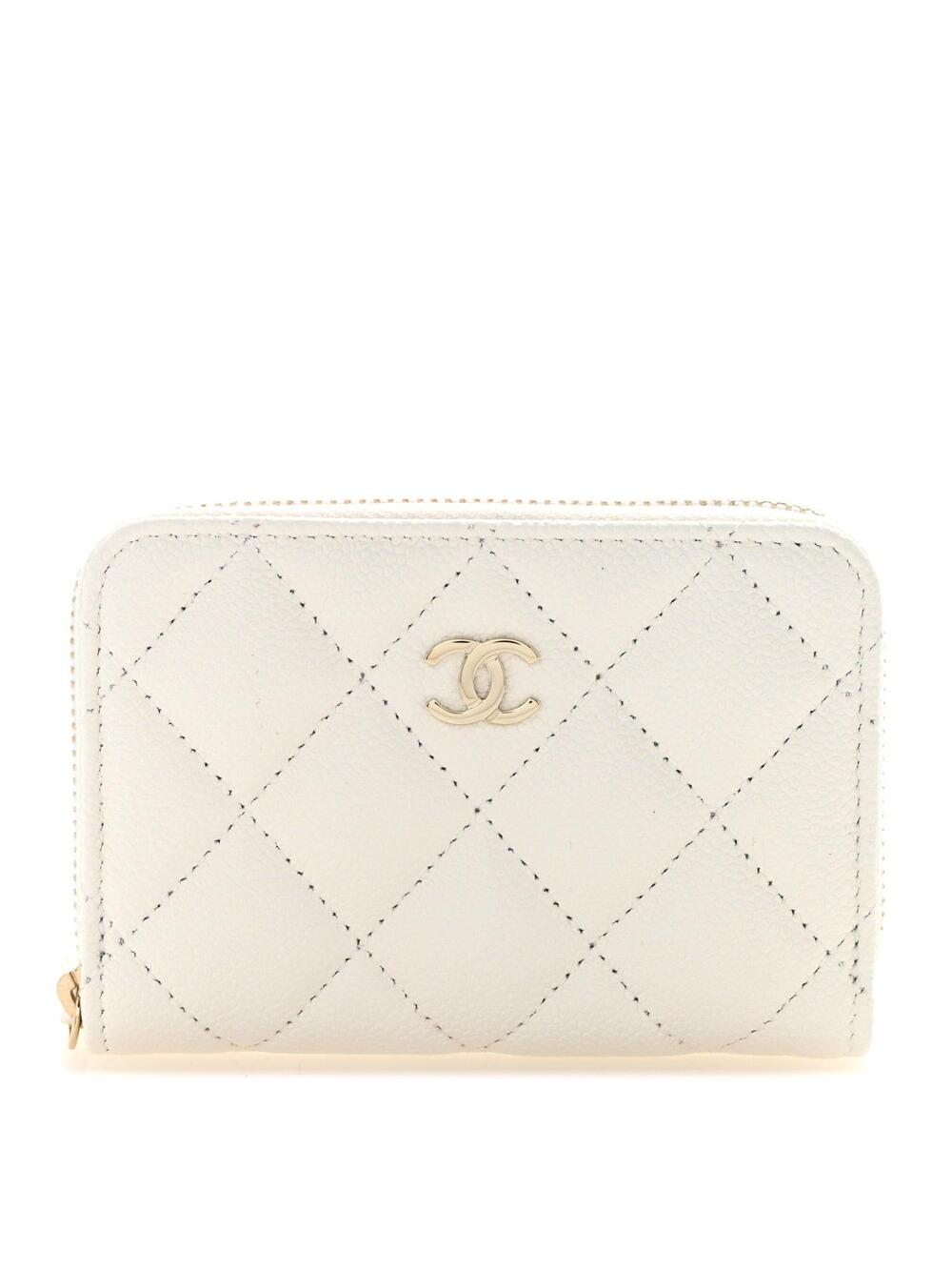 Chanel Caviar Quilted Zip Coin Purse #302025C92B